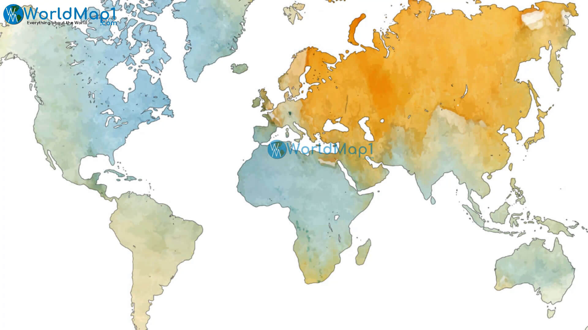 Dünya Ülkeleri Sıcaklık Haritası